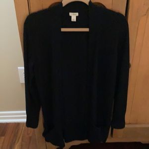 LL Bean “Women's Classic Cashmere Open Cardigan with Pocket”